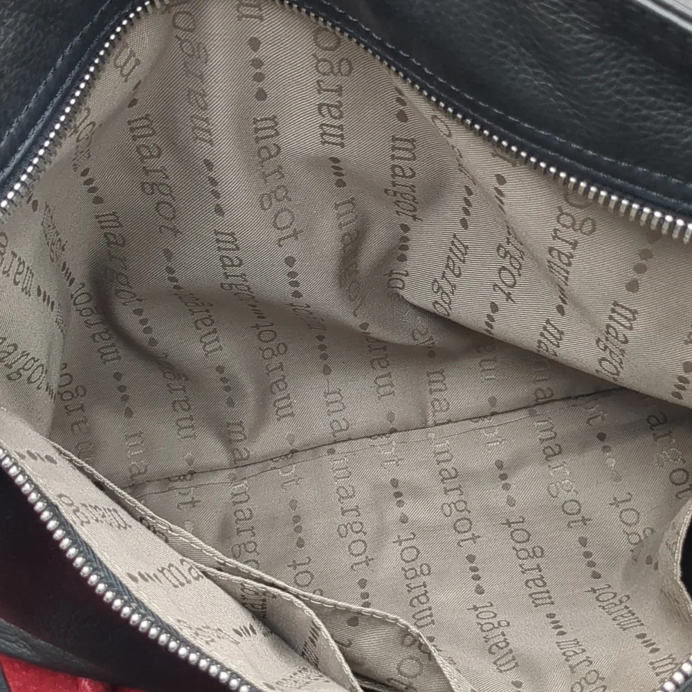 Margo Black Leather Crossbody Bag - Picture 6 of 10